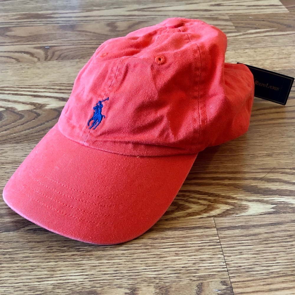 Polo Ralph Lauren Coral Baseball Cap NWT